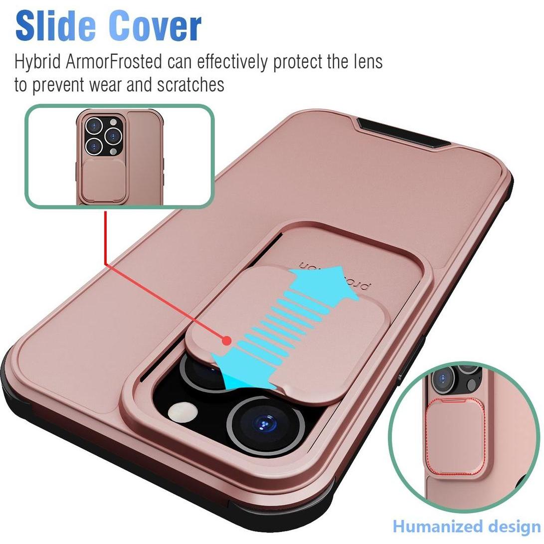 Thumbnail - König Design Hülle Handy Schutz für Apple iPhone 13 Pro Case Cover Tasche Etuis Bumper Rosa (Apple iPhone 13 Pro), Smart...