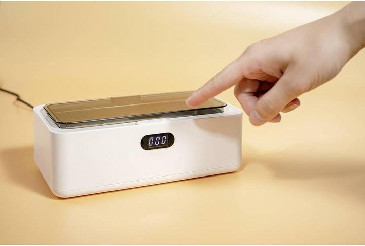 Produktbild No Name Ultraschallreiniger Haushalt, Schmuck, Bürobedarf 16 W 500 ml mit Reinigungskorb (45 kHz, 0.50 l)