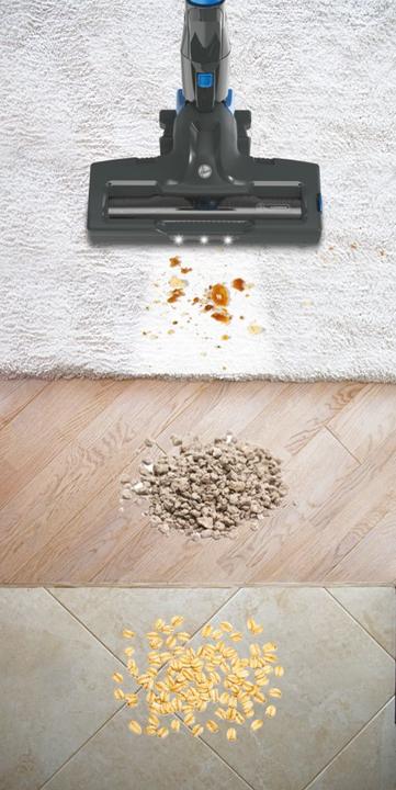 Produktbild Hoover H-FREE 300 HF322PTA 011 Grau Beutellos