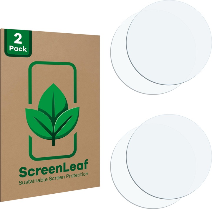 Actual product image ScreenLeaf Protective film sustainable screen protector screen protector film clear transparent (2 Piece, Oppo Find N2 Flip)