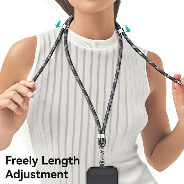 Actual product image Usams Uniwersalna smycz do telefonu 1,6m różowy/pink ZB316GS05 (US-ZB316)