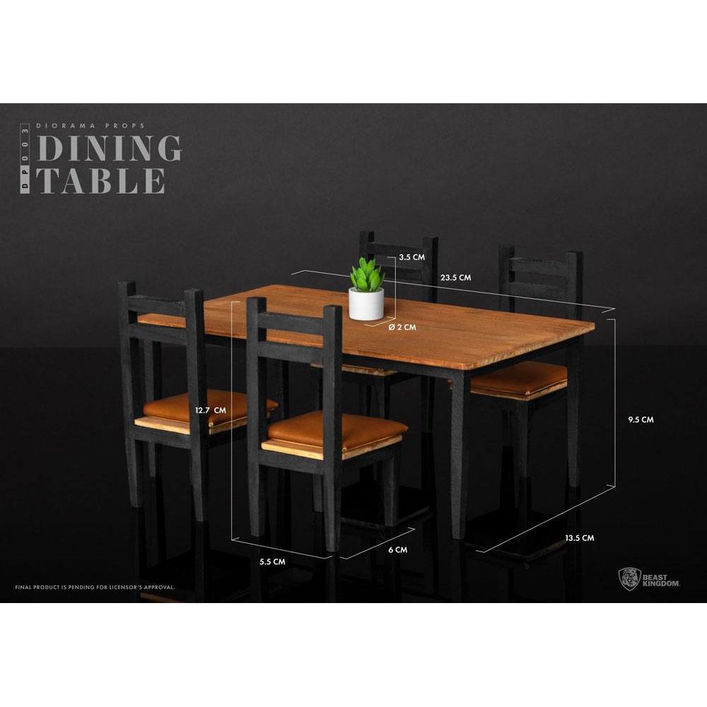 Thumbnail - Beast Kingdom Diorama Props Series accessoires pour figurines Dining Table Set