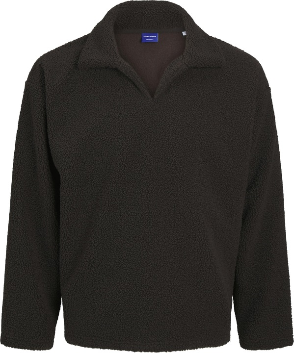 Jack & Jones Joravondale Teddy Split Neck Sweat Ln