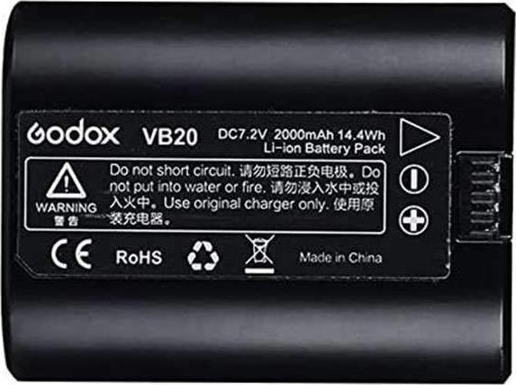 Actual product image Godox Accu V3 series