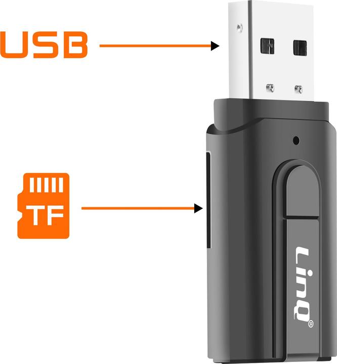 Produktbild LinQ Bluetooth Audio USB Adapter 3-in-1