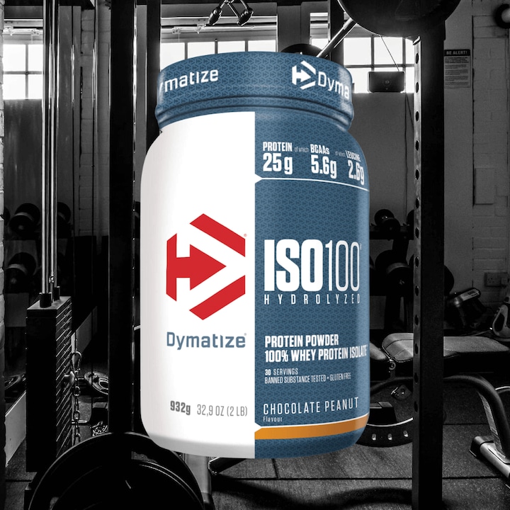 Image du produit Dymatize ISO 100 (Chocolat, Arachide, 1 pcs, 932 g)