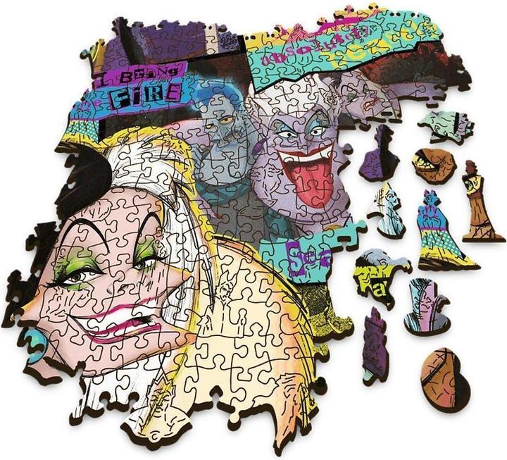 Produktbild Trefl Holz Puzzle - Villains Wiedersehen (1000 Teile)