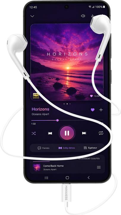 Produktbild Mayaxess USB-C Kopfhörer Galaxy S24 Plus Kabel (Kabelgebunden)