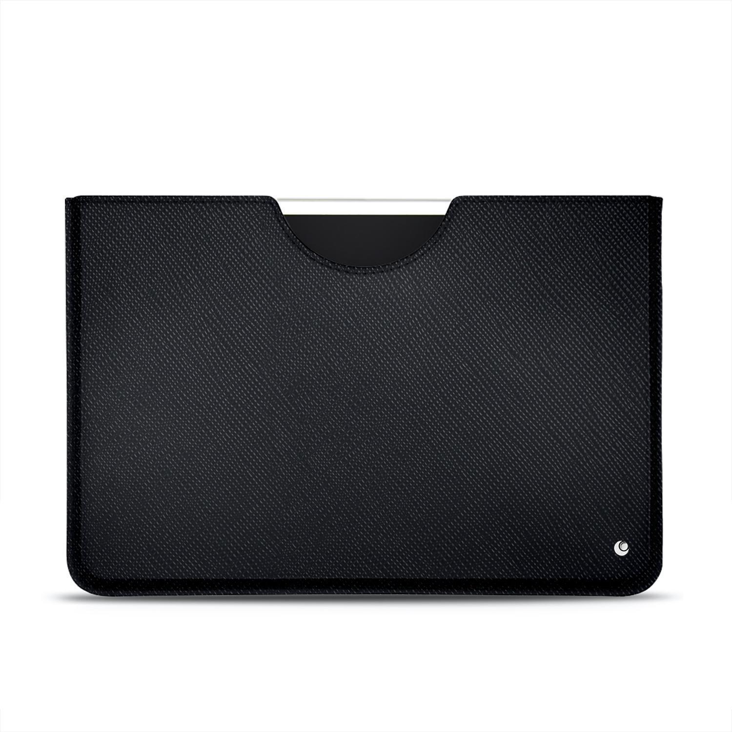 Noreve Lederschutzhülle (iPad Pro 12.9), Tablet Hülle, Schwarz