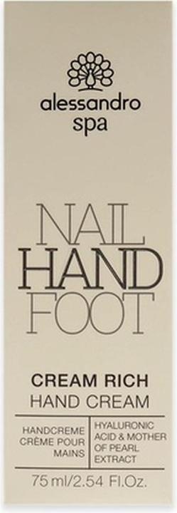 Produktbild Alessandro Cream Rich (75 ml)