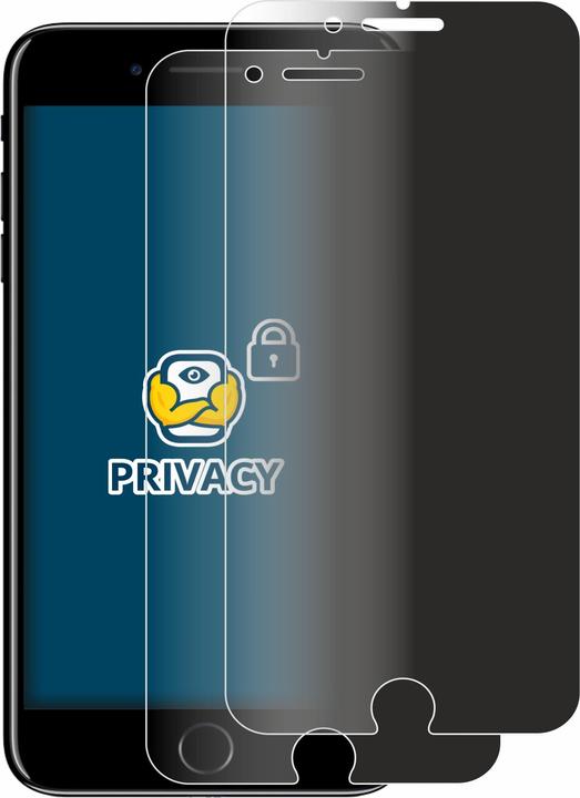 Produktbild BROTECT Sichtschutzfolie Anti-Spy Privacy Folie Blaulicht-Schutz (2 Stk., Apple iPhone 7 Plus)