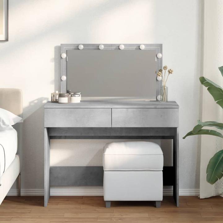 Image du produit VidaXL Coiffeuse avec éclairage LED (100 x 40 x 120 cm)