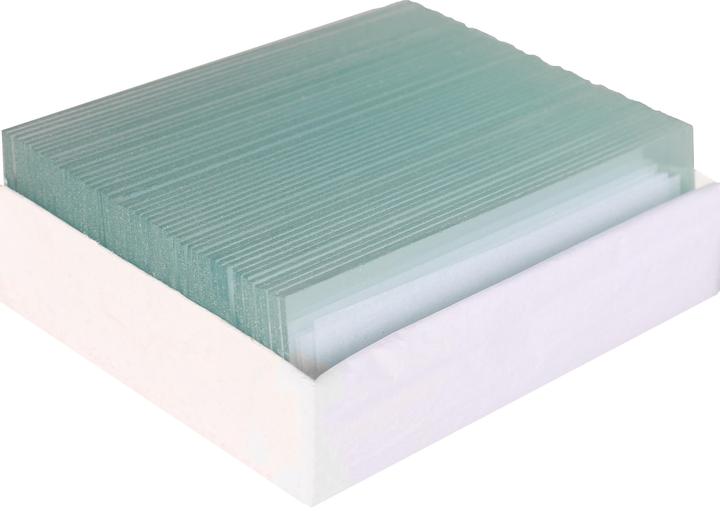 Produktbild Byomic Objektgläser 25x 75 mm 50 Stk. und Deckgläser 18x18 mm 100 Stk.