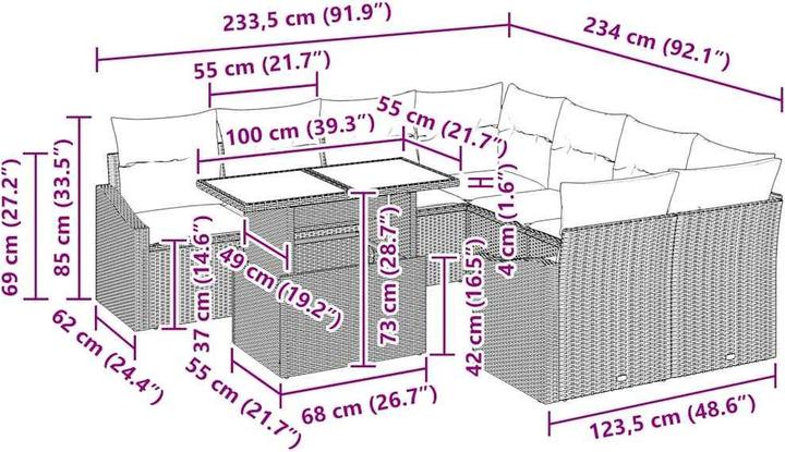 Produktbild vidaXL Sterling