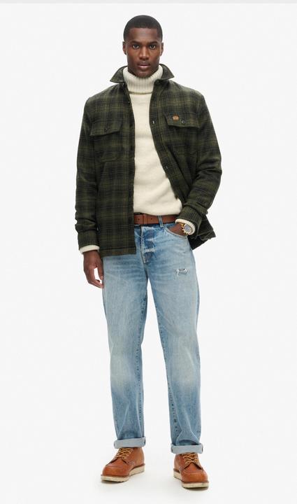 Produktbild Superdry hemd uperdry wool miller (S)