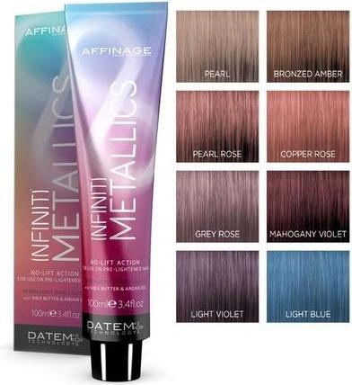 Affinage Salon Professional Infiniti Metallics Light Violet Haarfarbe 100ml