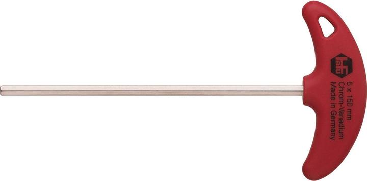 Actual product image Hafu Hexagon socket spanner with T-handle, 5 x 150 mm
