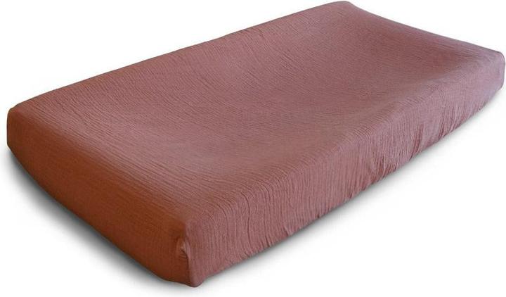 Actual product image Mushie Changing pad cover Cedar