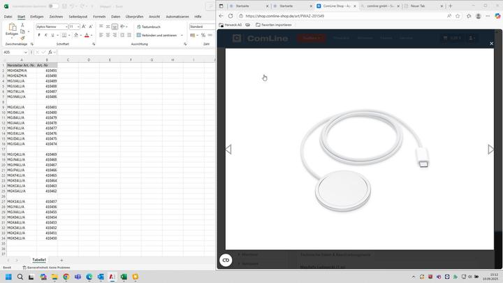 Image du produit Apple MagSafe Charger (1m) (25 W)