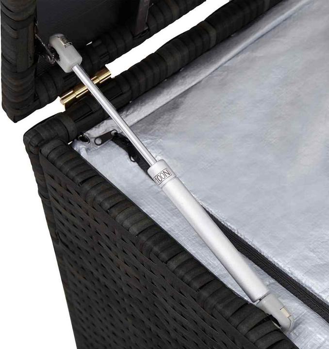 Actual product image vidaXL Garten-Aufbewahrungsbox
