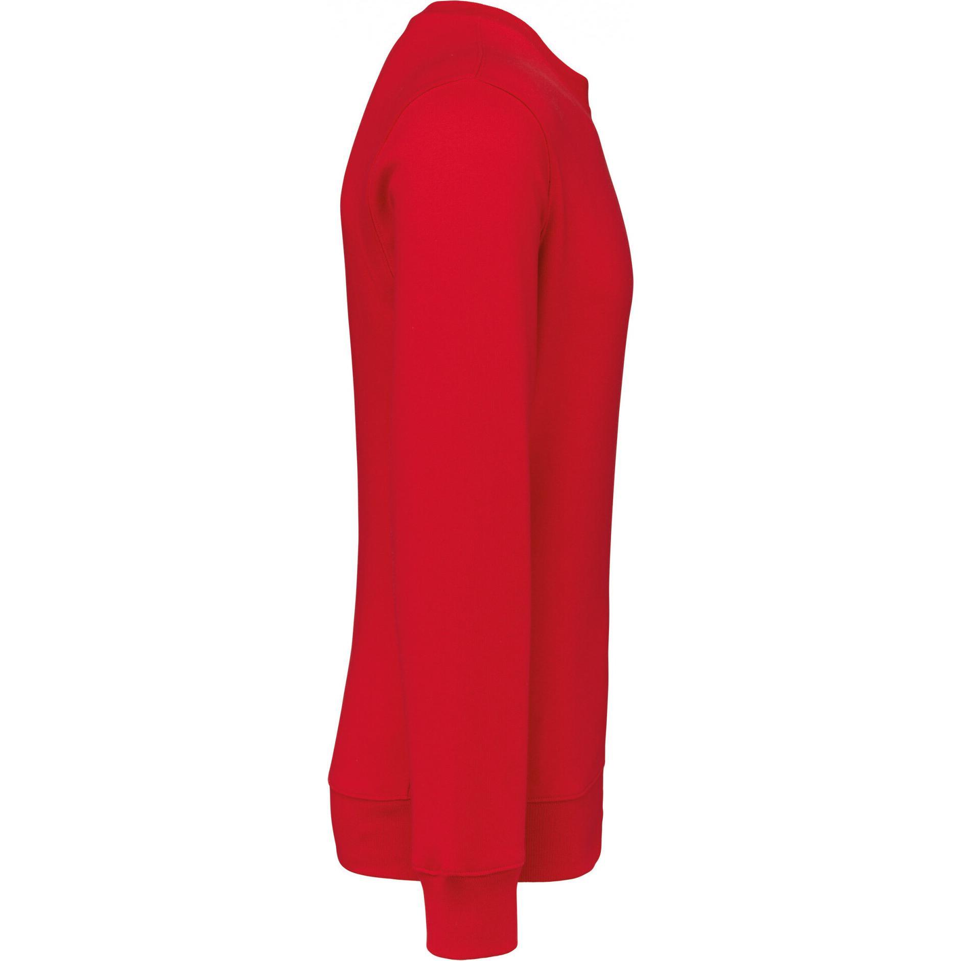 Thumbnail - Kariban, Pullover, Sweatshirt mit Rundhalsausschnitt, Rot, (5XL)