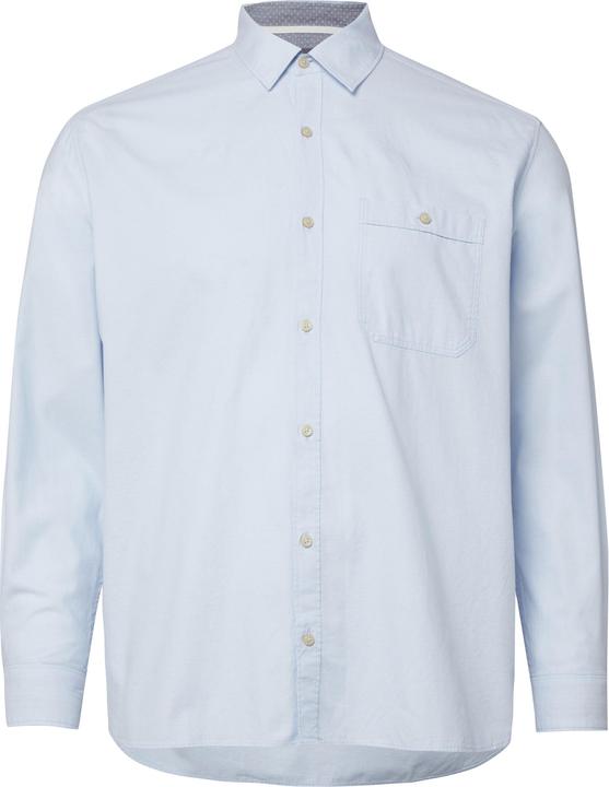 Immagine prodotto s.Oliver Hemd Regular Fit: Gemustertes Langarmhemd mit Kentkragen (4XL)