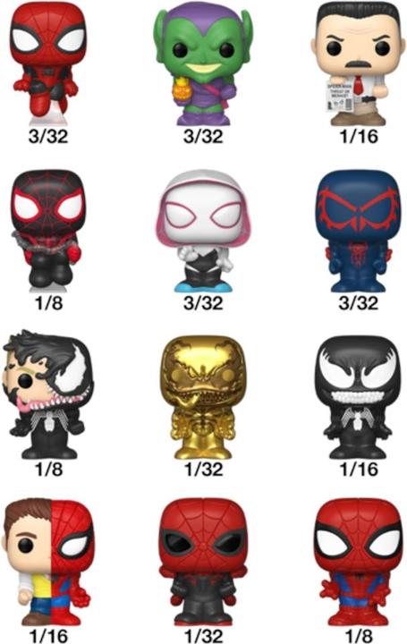 Produktbild Funko BITTY POP ASSORTIMENTO Spider-Man 1pz