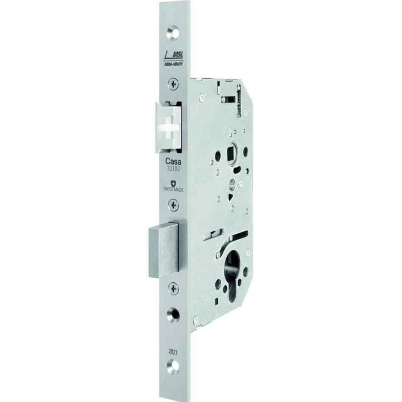 Assa Abloy, Türschloss + Schliesszylinder, Sicherheits-Einsteckschloss Casa Beta 30100 (Profildoppelzylinder)