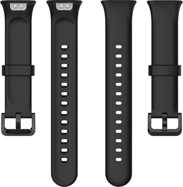 Actual product image Cover-Discount Xiaomi Mi Band 7 Pro - Silicone Replacement Bracelet Black (Silicone)