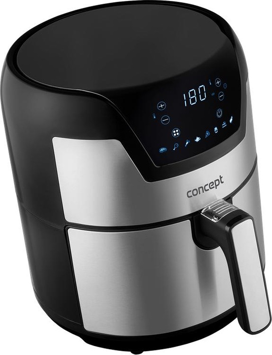 Actual product image Concept FR3500 Deep Fryer One/One(s) Self-contained Hot Air Fryer, Metallic
