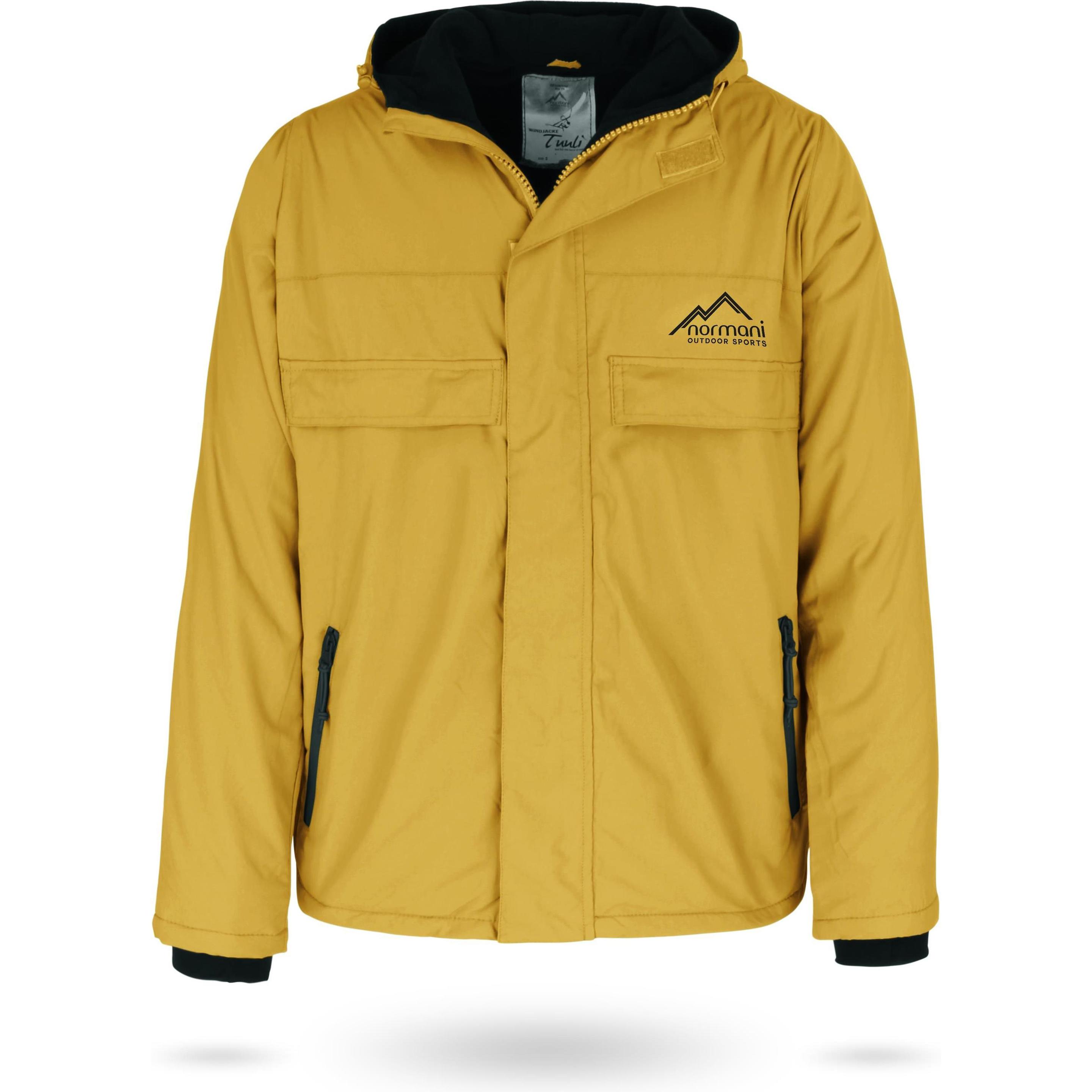 Thumbnail - Normani, Herren, Jacke, Herren Windjacke Tuuli (S), Gelb, S