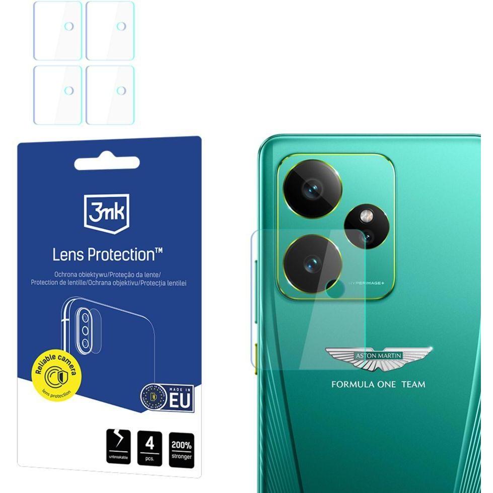 3MK Ochrona na obiektyw aparatu Lens Protect do Realme GT 7 4szt (4 pz., Realme GT7), Pellicola protettiva smartphone, Trasparente
