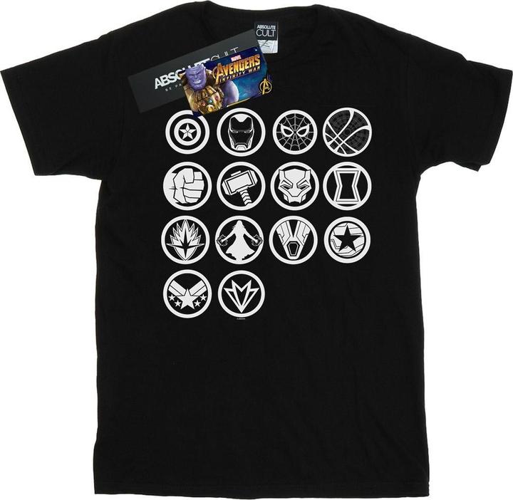 Produktbild Avengers Infinity War Icons Assemble TShirt (XXL)