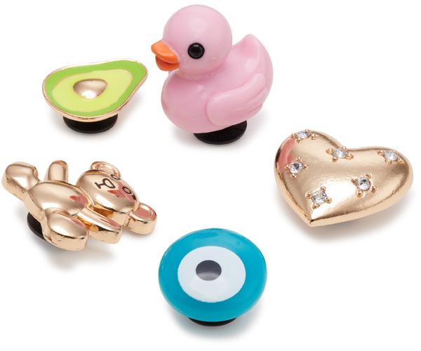 Actual product image Crocs Jibbitz- Junk Drawer/5 Pack (One size)