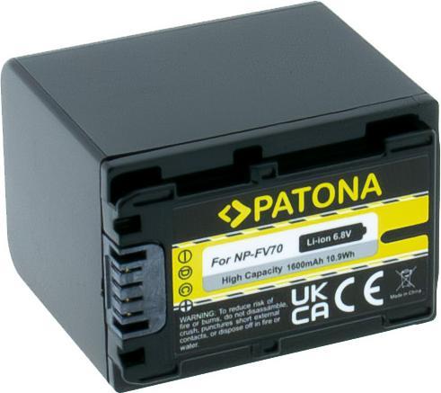 Actual product image Patona Battery NP-FV70 (Camera battery)