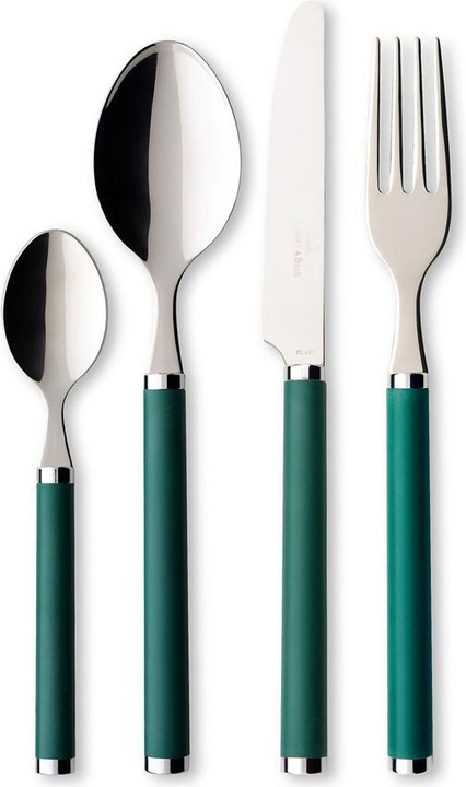 Produktbild Villeroy & Boch Tafelbesteck 24tlg. Play! green garden (24 Stück, Besteck Set)
