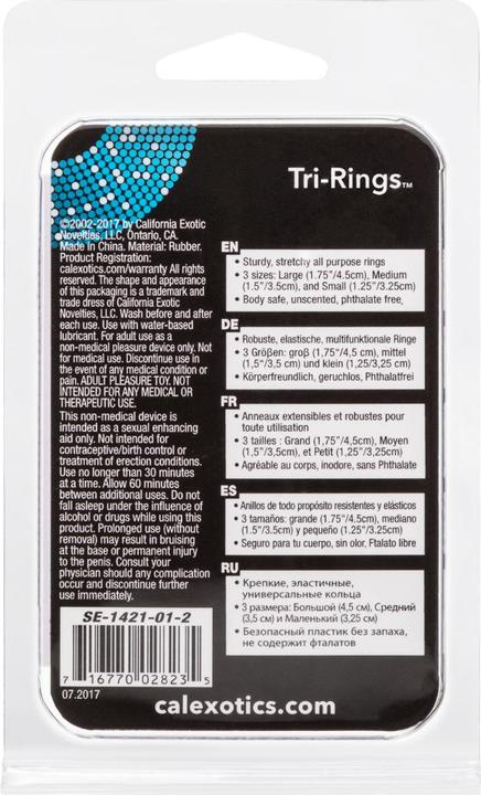 Immagine prodotto CalExotics Tri-Rings (6 cm)