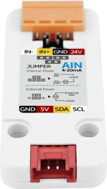 Actual product image M5Stack Unit Analogue to I2C 4-20mA current input