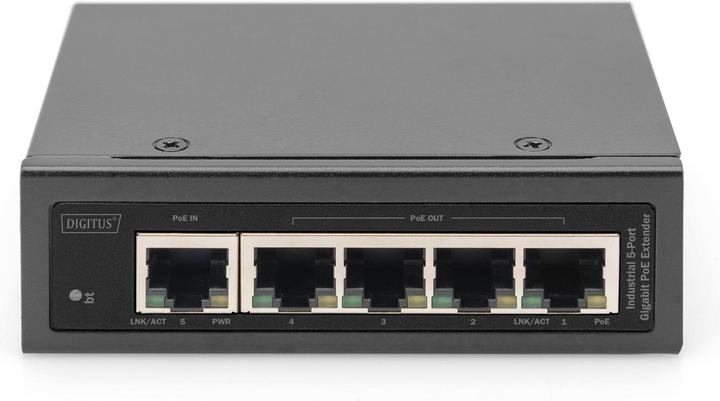 Immagine prodotto Digitus Extender industriale 5 porte Gigabit PoE (5 porte)