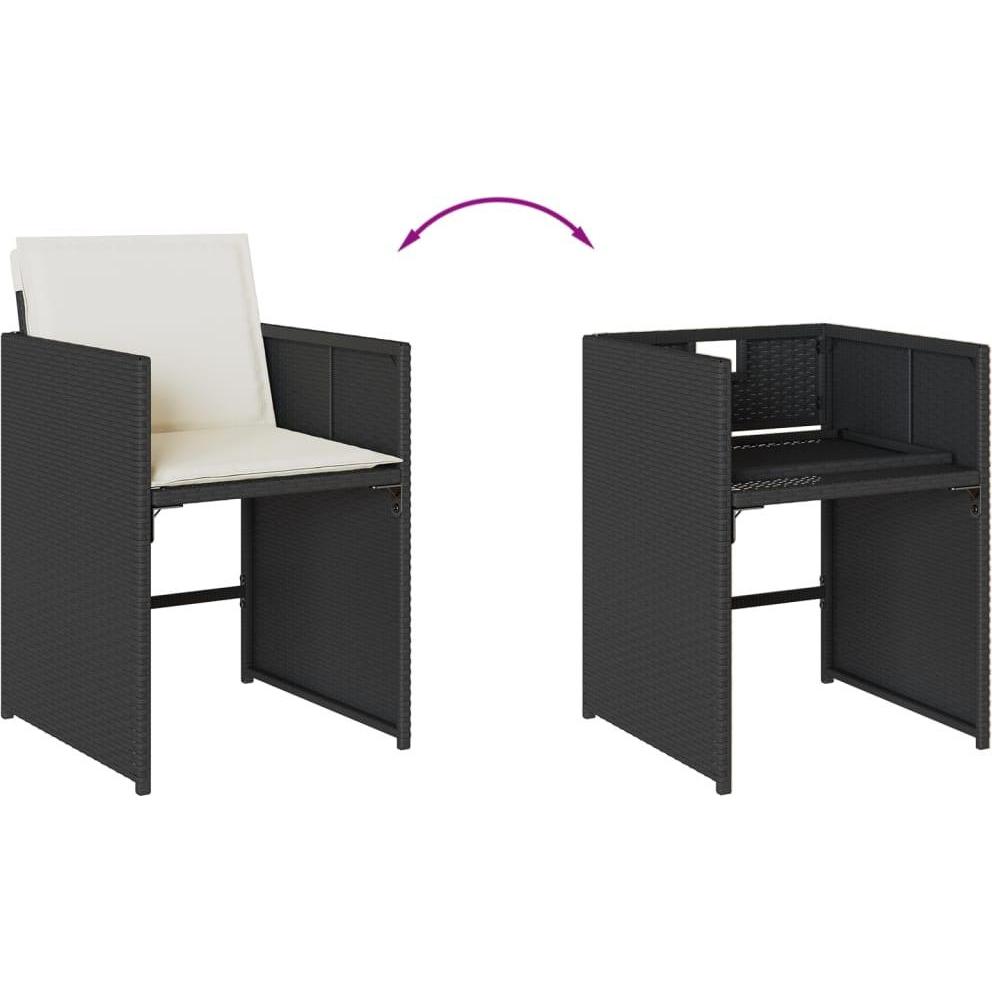 VidaXL, Gartentisch + Balkontisch, Ikoma (106 cm)