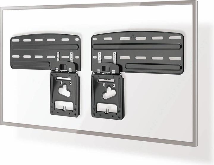 Actual product image Nedis Fixed TV wall mount | 43 - 85 " | maximum supported screen weight: 60 kg | minimum screen weight: (Wall, 60 kg, 43" - 85")