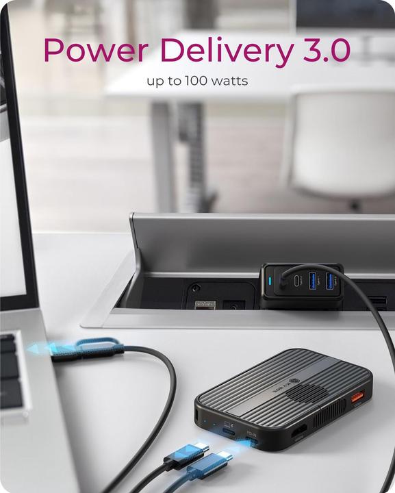 Image du produit Icy Box IB-DK4071M-CU31 (USB-C, 6 ports)