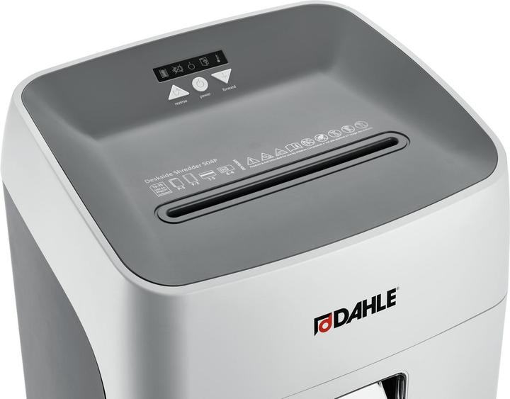 Produktbild Dahle 504P DESKSIDE, P-5 Aktenvernichter 15 Blatt Partikelschnitt 2 x 15 mm P-5 (Partikelschnitt)