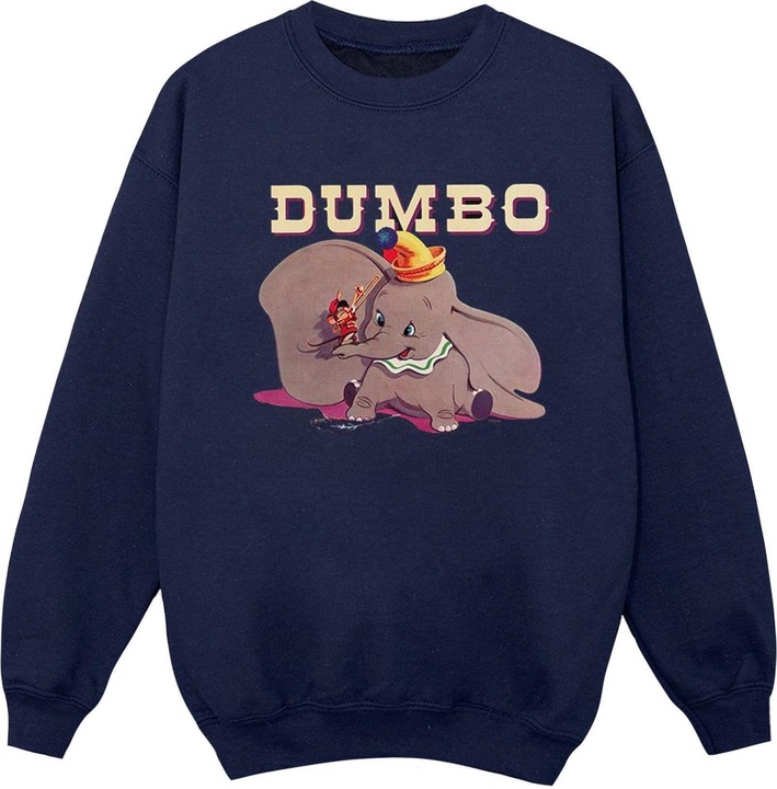 Actual product image Disney Mens Dumbo Timothy's Trombone Sweatshirt (S)