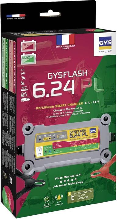 Productafbeelding GYS GYSFLASH 6.24 PL (24V, 6 A)