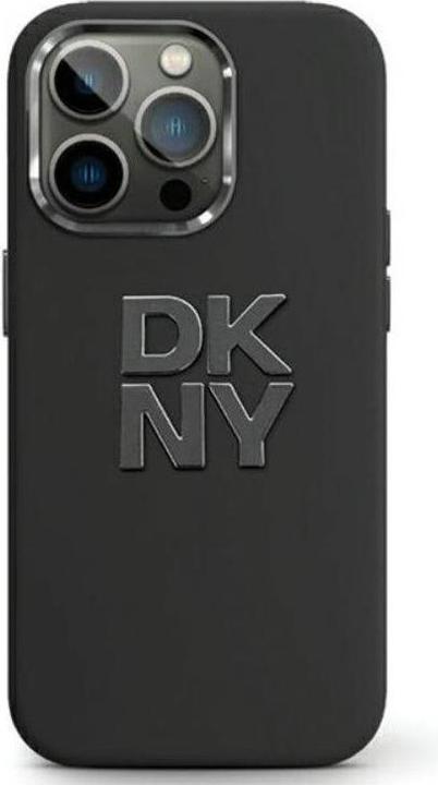 Produktbild DKNY DKHCP15XSMCBSK iPhone 15 Pro Max 6.7" czarny/black hardcase Liquid Silicone Metal Logo (Apple iPhone 15 Pro Max)