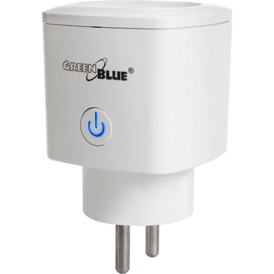 Greenblue, Smart Plug, GB720 E WiFi Android/iOS/Alexa/Google Home remote-controlled outlet, power consumption, ti
