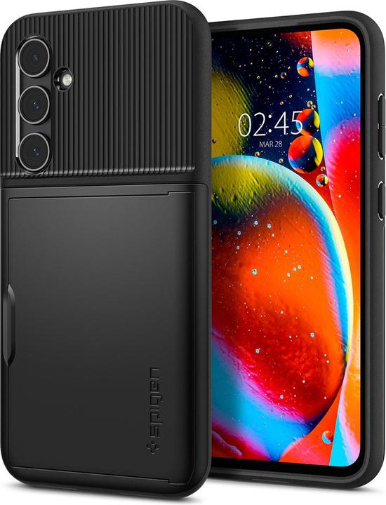 Produktbild Spigen Slim Armor CS Sam S23 FE czarny/black ACS06377 (Samsung Galaxy S23 FE)