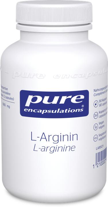 Actual product image Pure encapsulations L-Arginine (90 Piece, Capsules, 112 g)