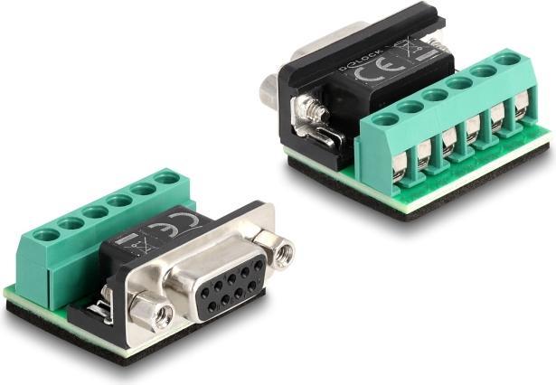 Actual product image Delock Adapter USB Type-C to 1 x serial RS-422/485 plug (1 m)